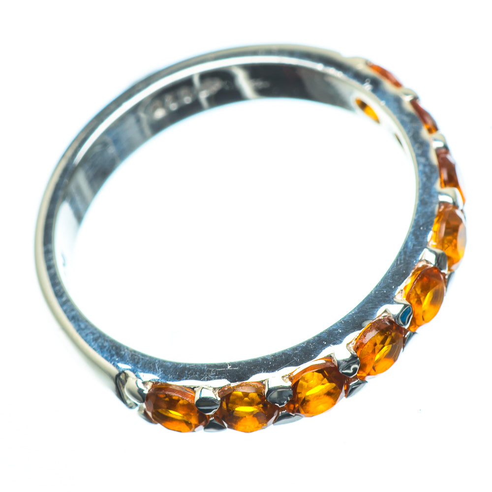 Mandarin Citrine Rings handcrafted by Ana Silver Co - RING23761