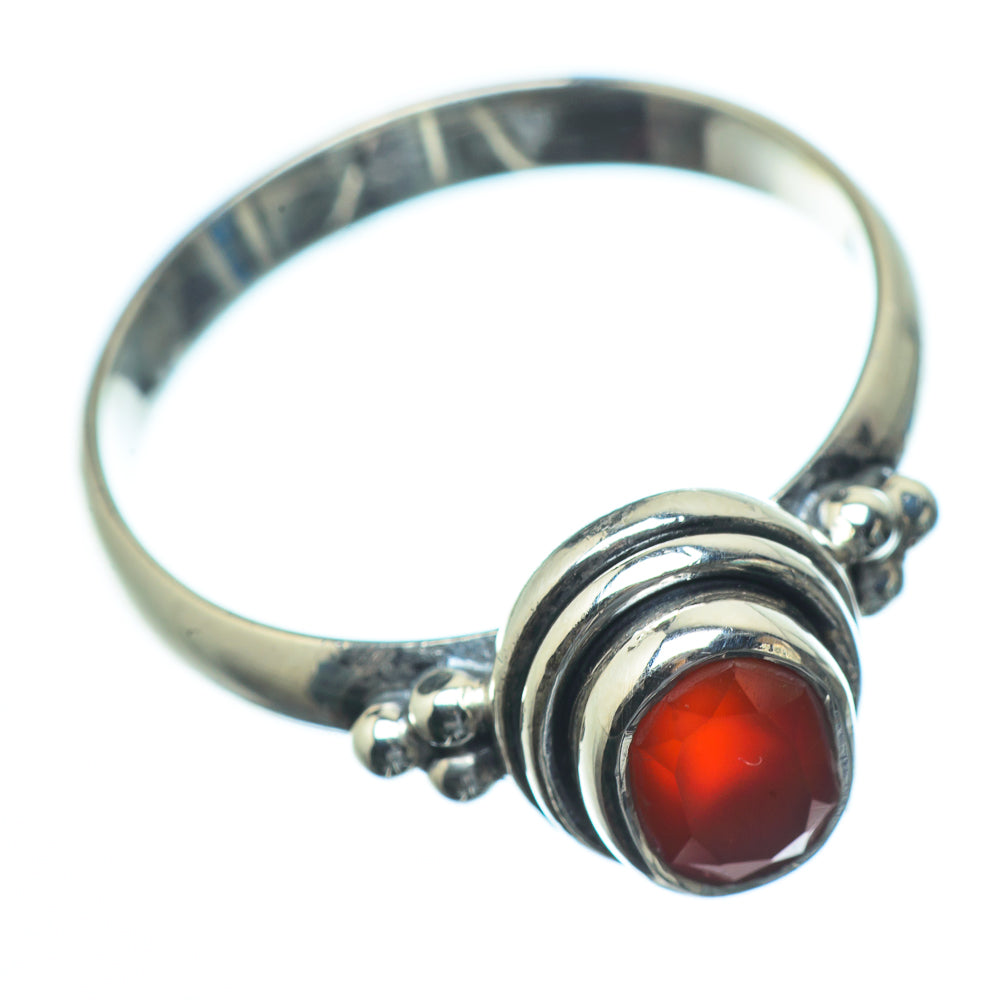 Red Onyx Rings handcrafted by Ana Silver Co - RING23762