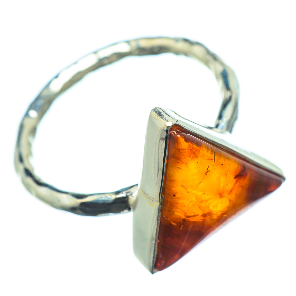 Baltic Amber Rings handcrafted by Ana Silver Co - RING23776