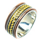 Meditation Spinner Rings handcrafted by Ana Silver Co - RING23790