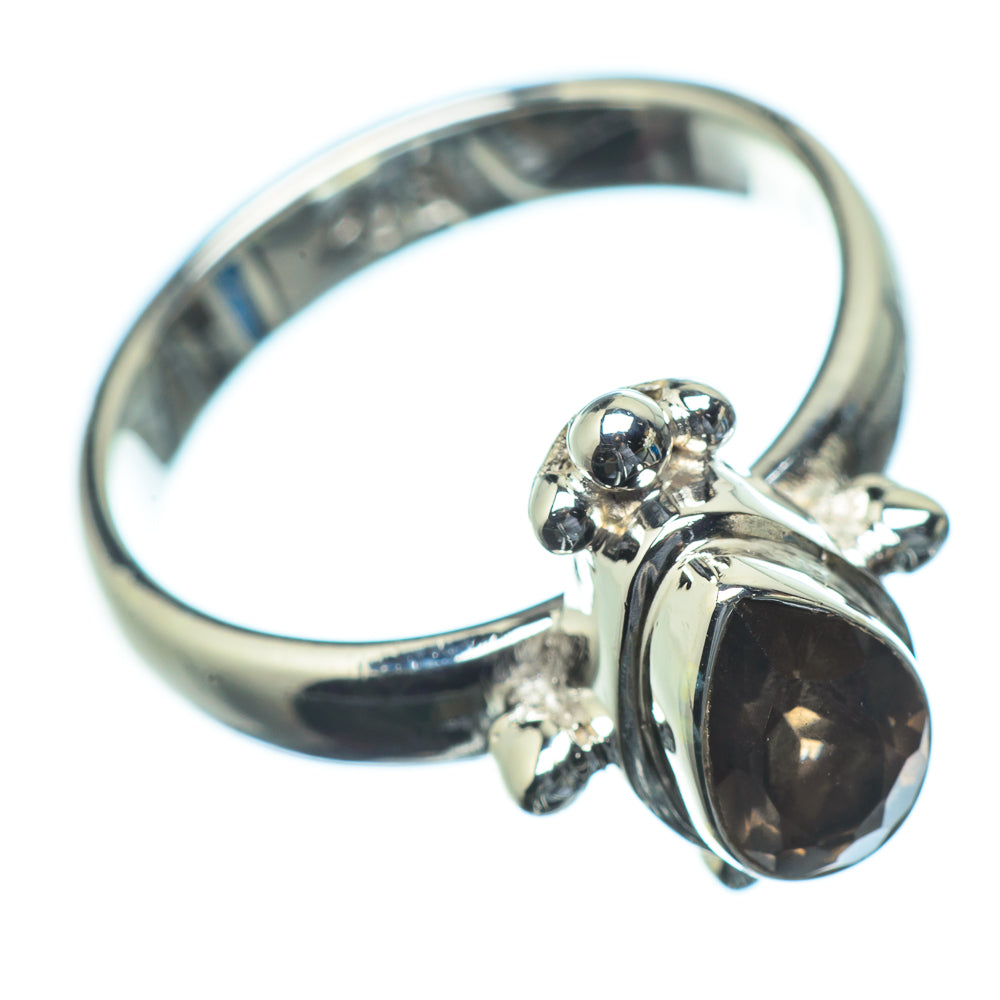 Smoky Quartz Rings handcrafted by Ana Silver Co - RING23830
