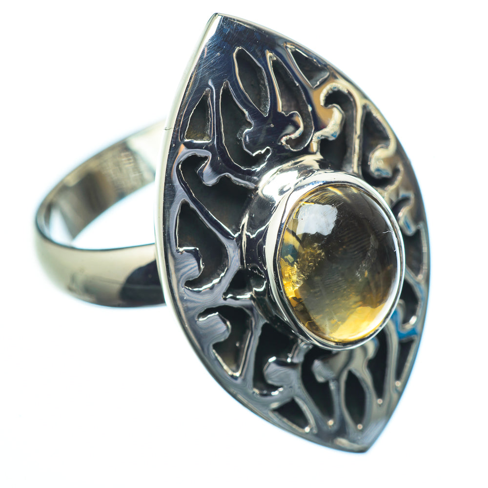Citrine Rings handcrafted by Ana Silver Co - RING23856
