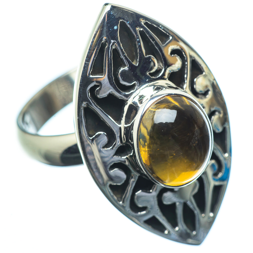 Citrine Rings handcrafted by Ana Silver Co - RING23872