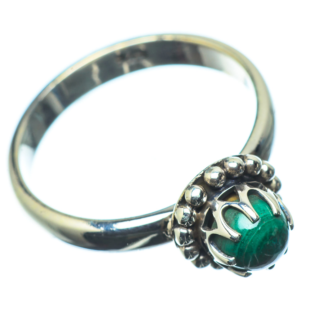 Malachite Rings handcrafted by Ana Silver Co - RING24100