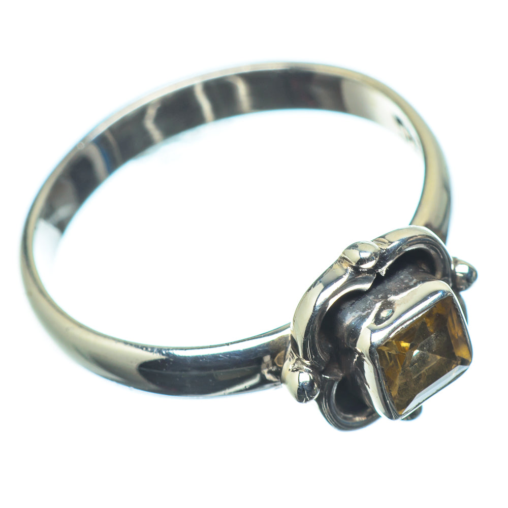 Mandarin Citrine Rings handcrafted by Ana Silver Co - RING24138