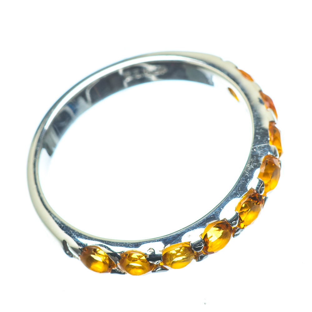 Mandarin Citrine Rings handcrafted by Ana Silver Co - RING24167