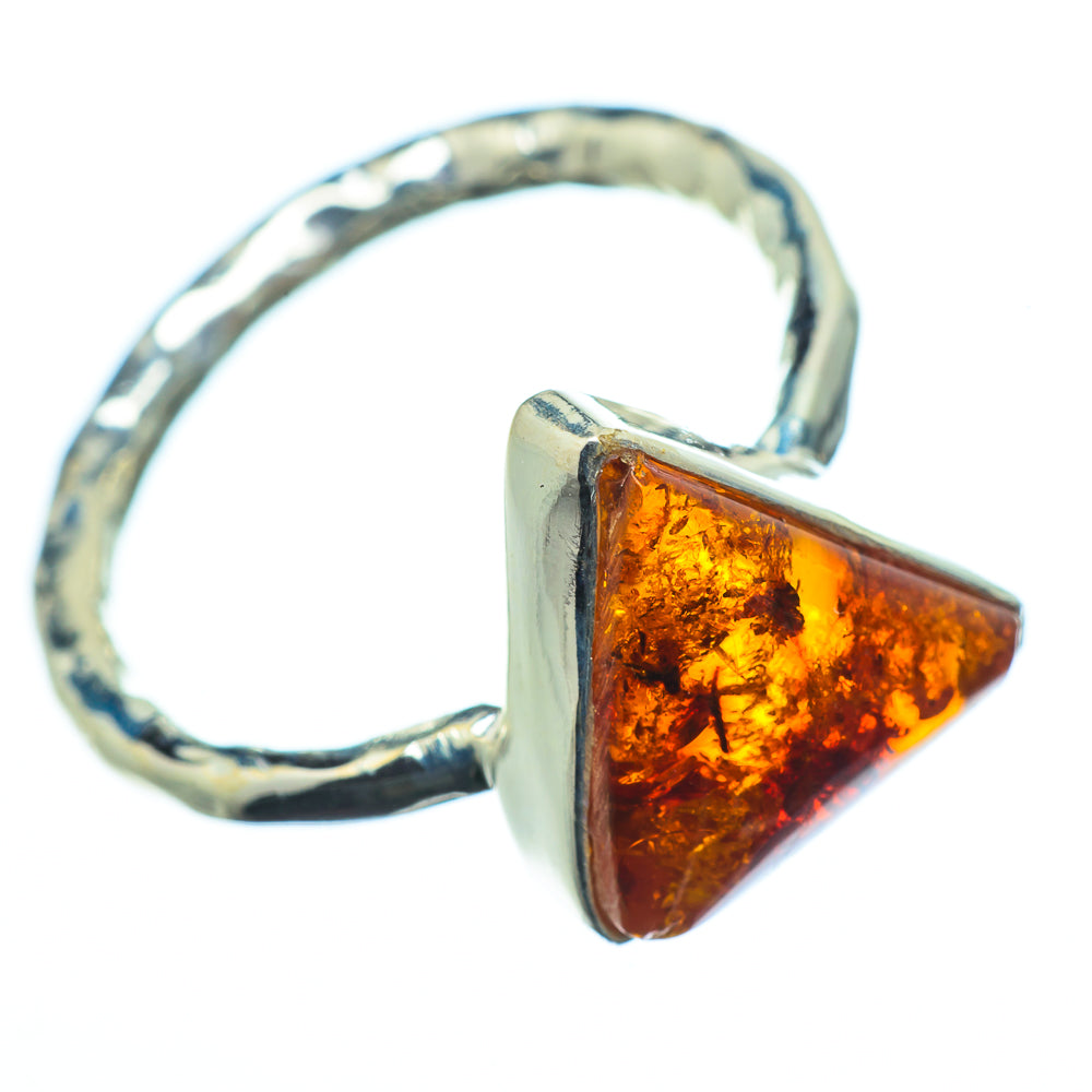 Baltic Amber Rings handcrafted by Ana Silver Co - RING24169