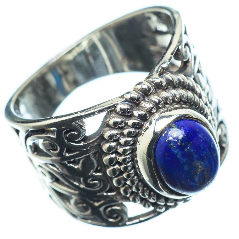 Lapis Lazuli Rings handcrafted by Ana Silver Co - RING24315