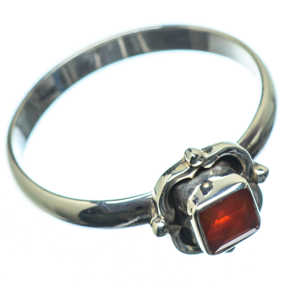 Red Onyx Rings handcrafted by Ana Silver Co - RING24327