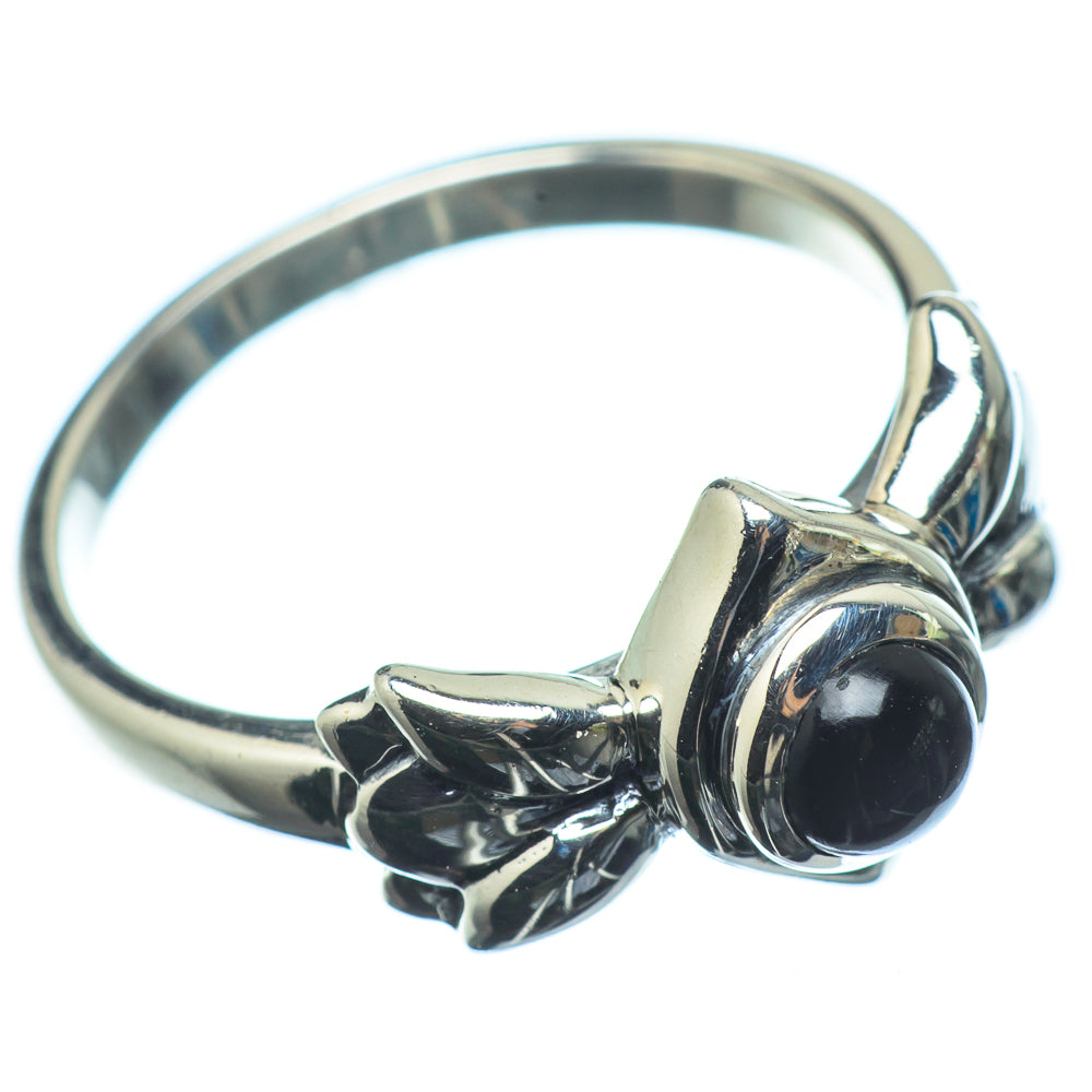 Black Onyx Rings handcrafted by Ana Silver Co - RING24338