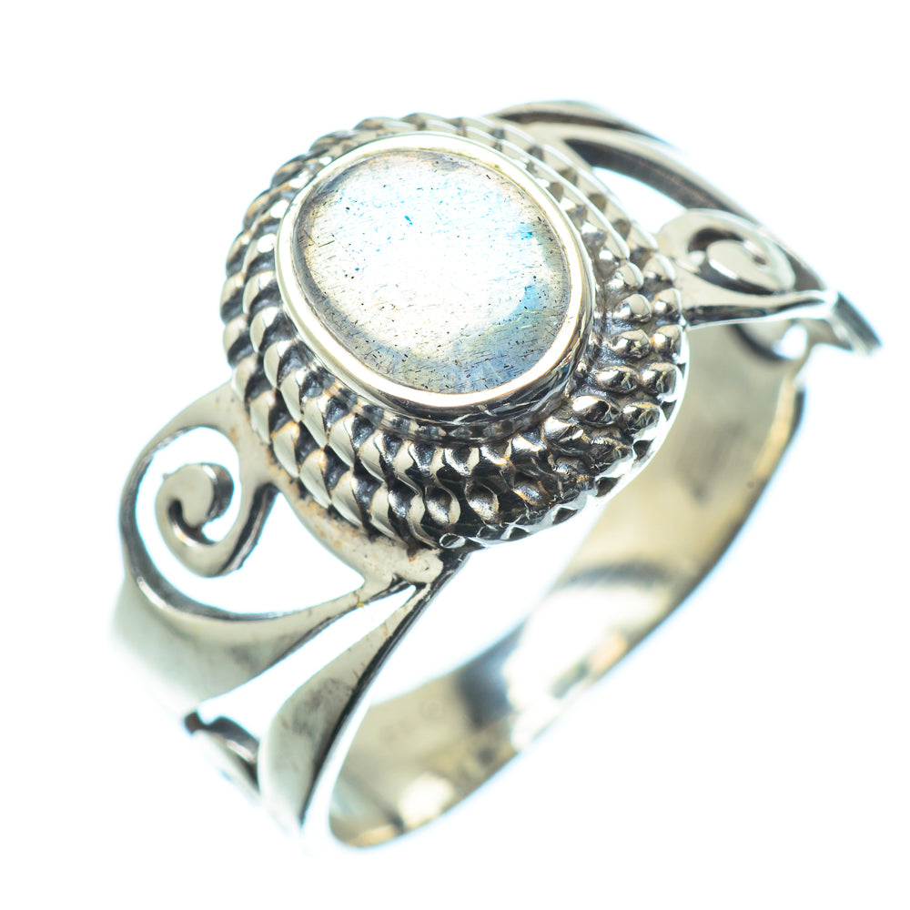 Labradorite Rings handcrafted by Ana Silver Co - RING24376