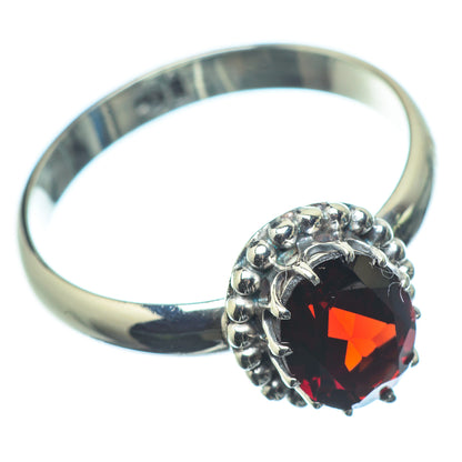 Garnet Rings handcrafted by Ana Silver Co - RING24387