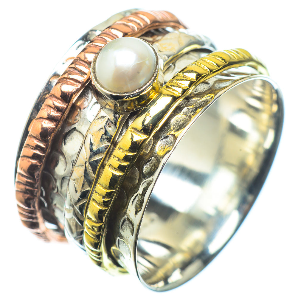 Cultured Pearl Rings handcrafted by Ana Silver Co - RING24391