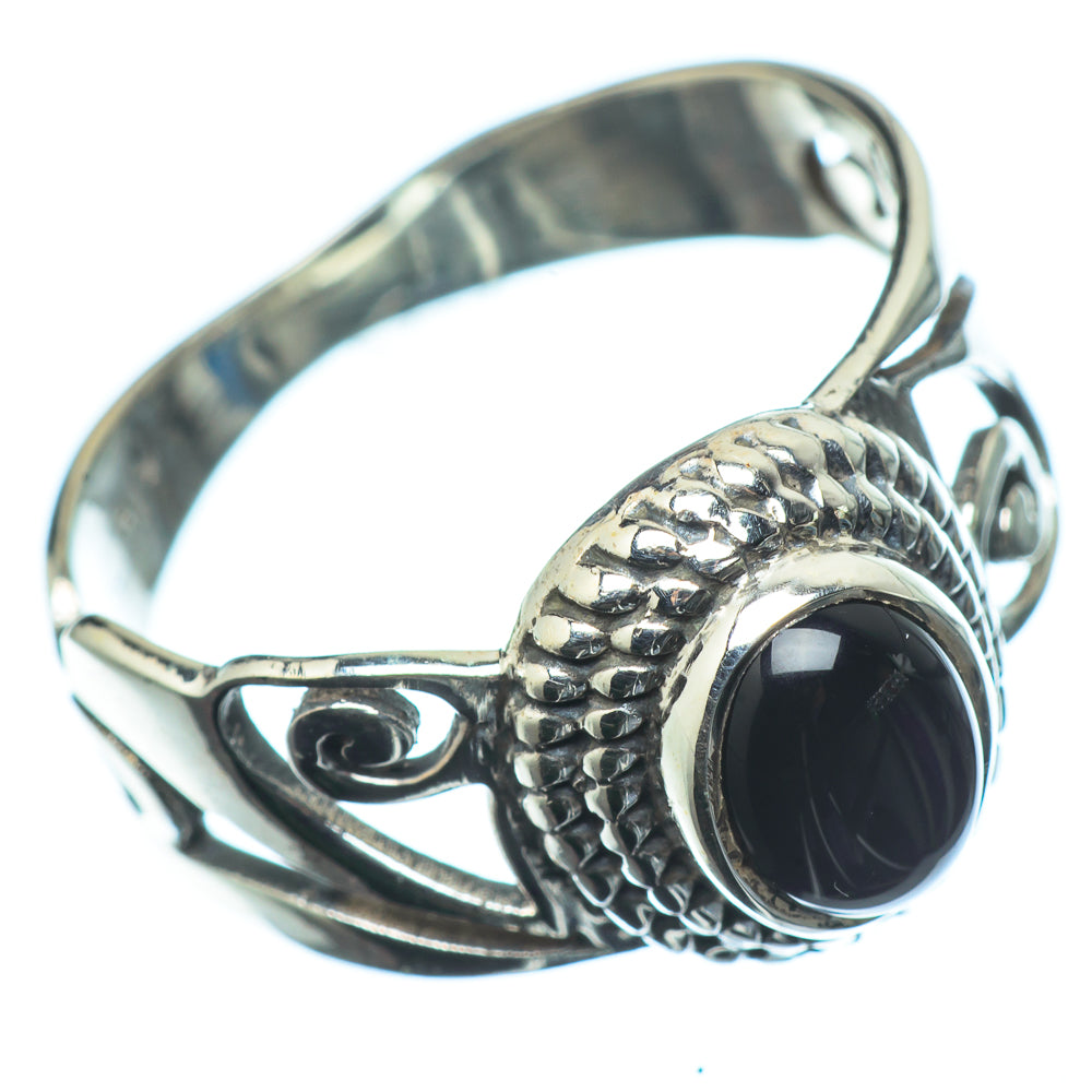 Black Onyx Rings handcrafted by Ana Silver Co - RING24392
