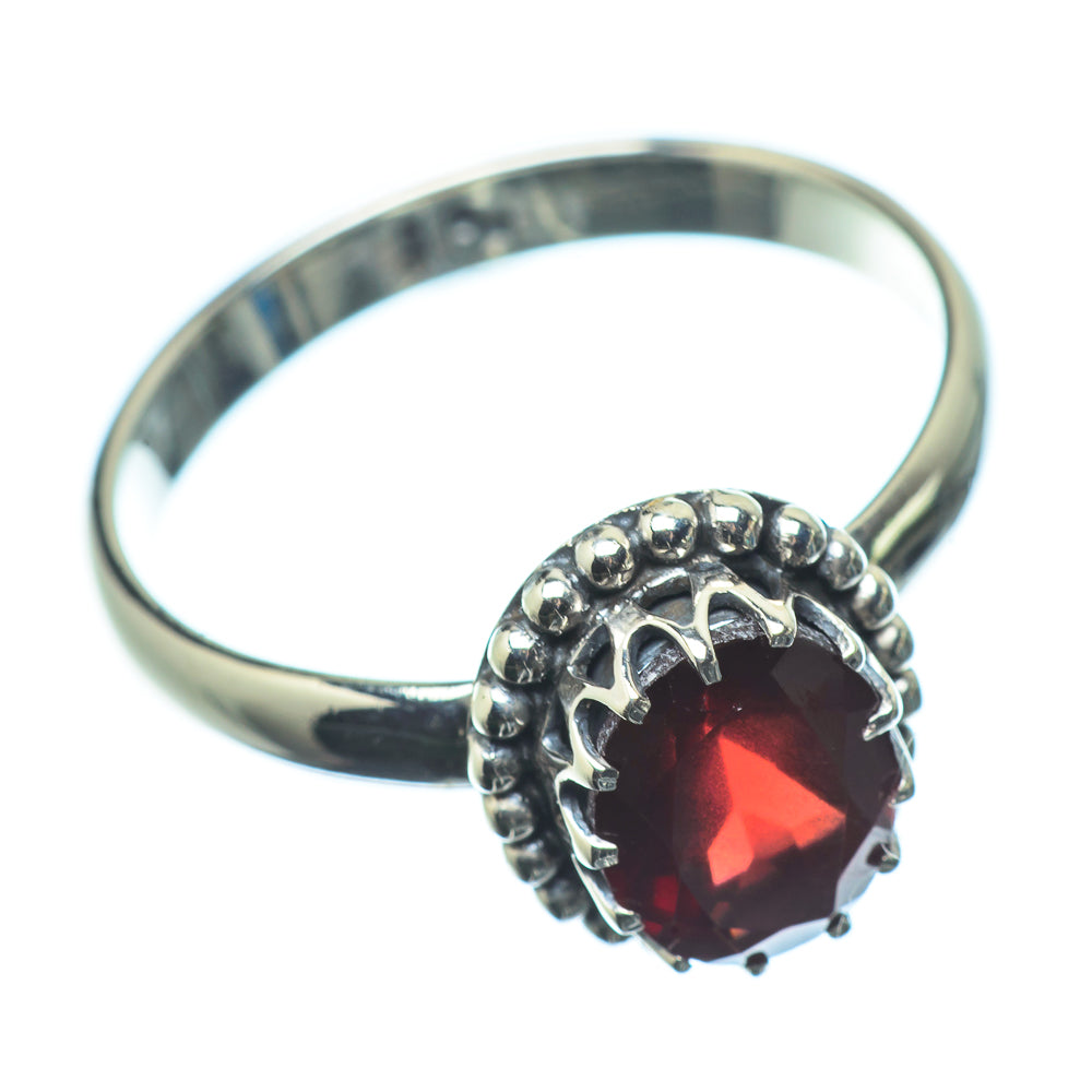 Garnet Rings handcrafted by Ana Silver Co - RING24414