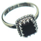 Black Onyx Rings handcrafted by Ana Silver Co - RING24447