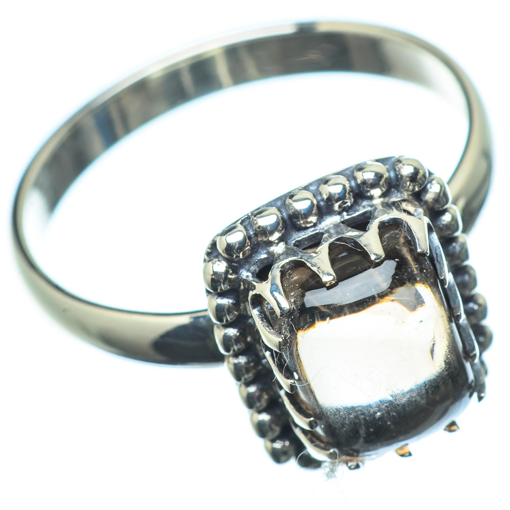 Smoky Quartz Rings handcrafted by Ana Silver Co - RING24488