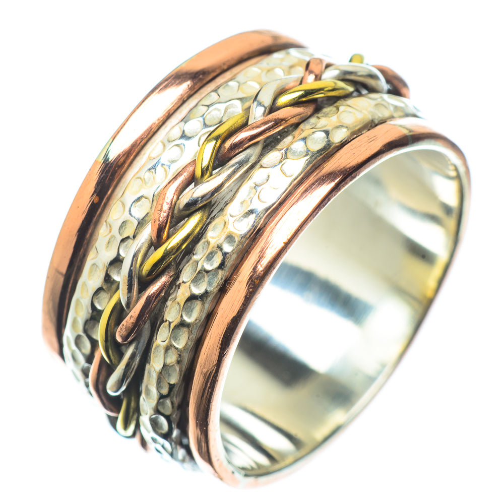 Meditation Spinner Rings handcrafted by Ana Silver Co - RING24552