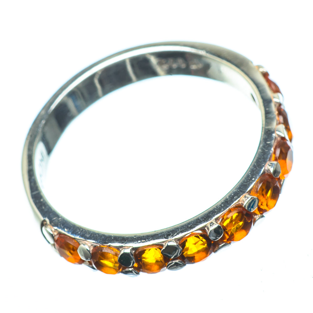 Mandarin Citrine Rings handcrafted by Ana Silver Co - RING24596