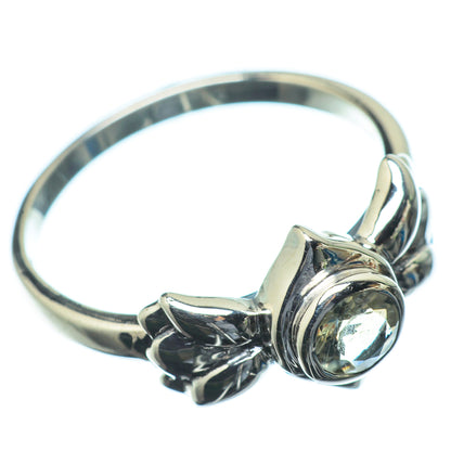 Green Amethyst Rings handcrafted by Ana Silver Co - RING24636