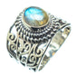 Labradorite Rings handcrafted by Ana Silver Co - RING24752