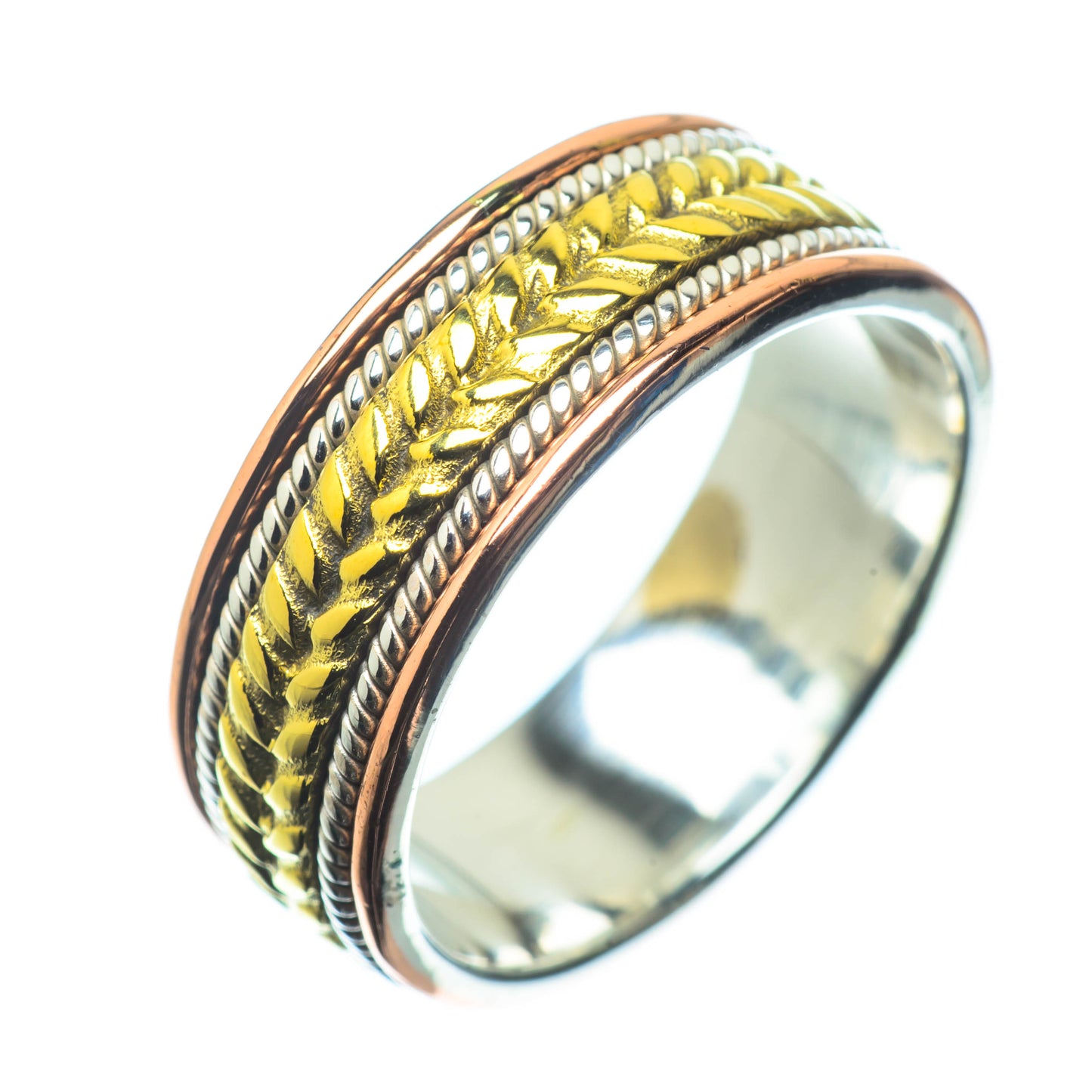 Meditation Spinner Rings handcrafted by Ana Silver Co - RING24796