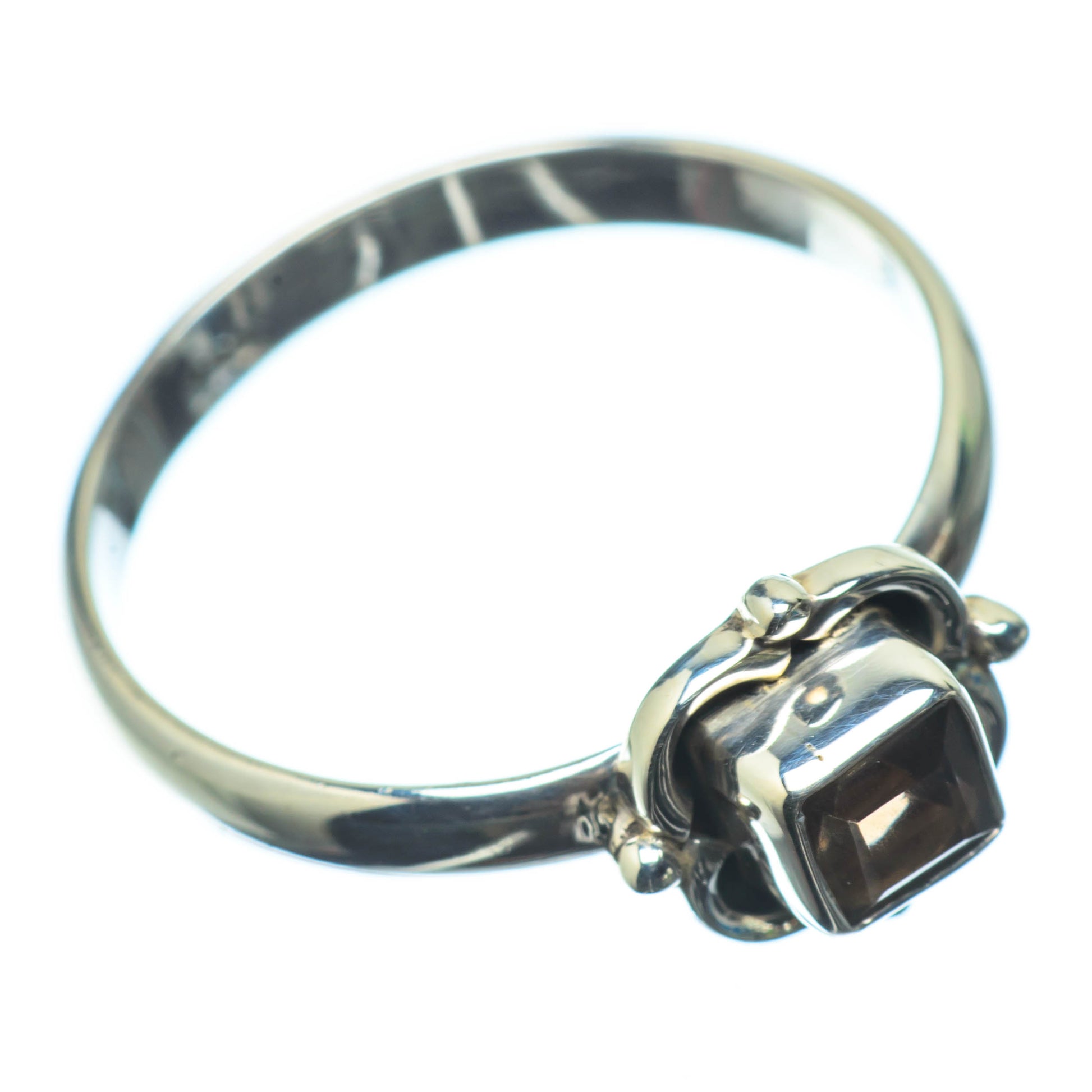 Smoky Quartz Rings handcrafted by Ana Silver Co - RING24816
