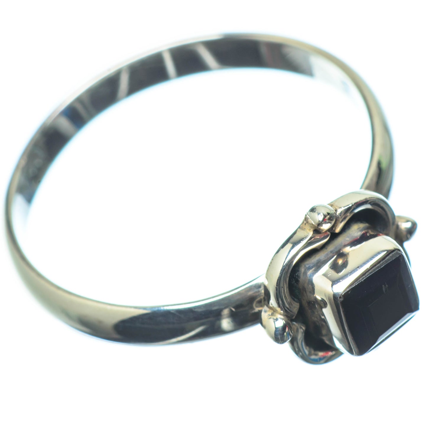 Black Onyx Rings handcrafted by Ana Silver Co - RING24886
