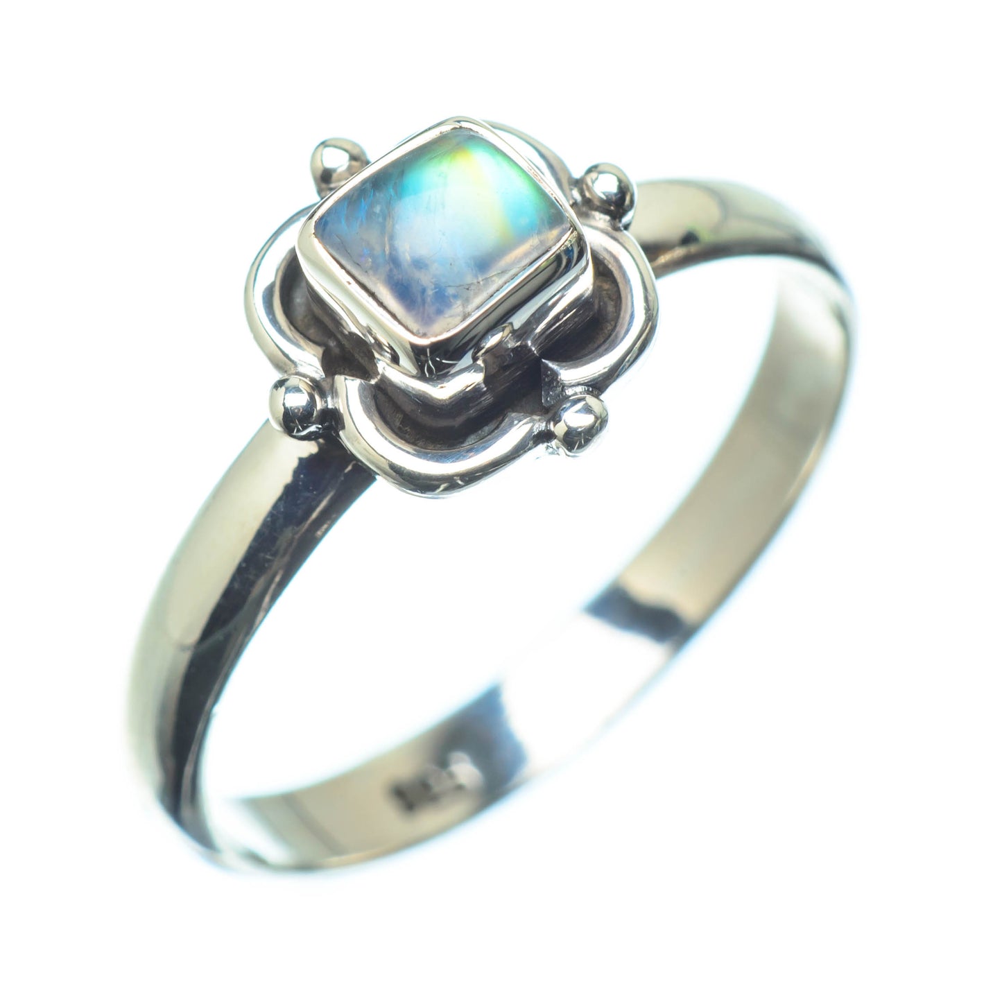 Labradorite Rings handcrafted by Ana Silver Co - RING24915