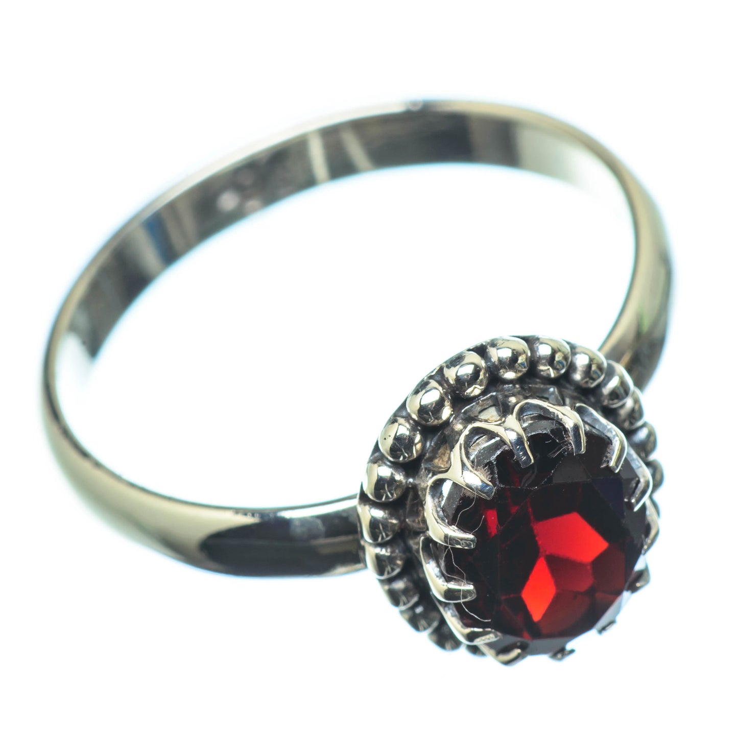 Garnet Rings handcrafted by Ana Silver Co - RING24937
