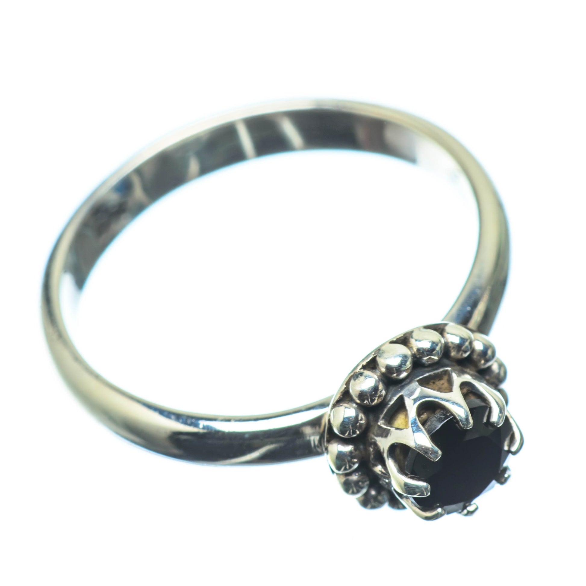Black Onyx Rings handcrafted by Ana Silver Co - RING24997