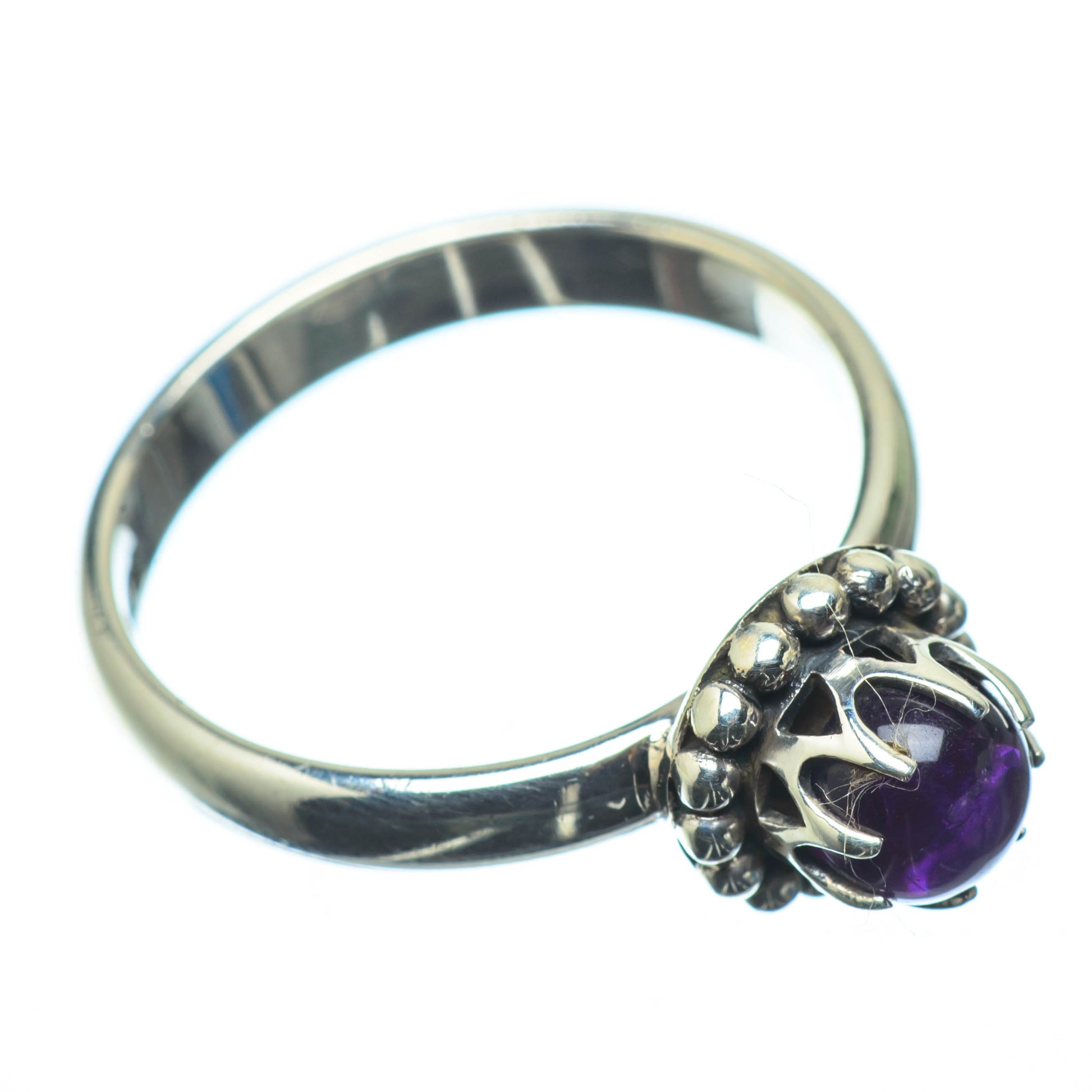 Amethyst Rings handcrafted by Ana Silver Co - RING25018