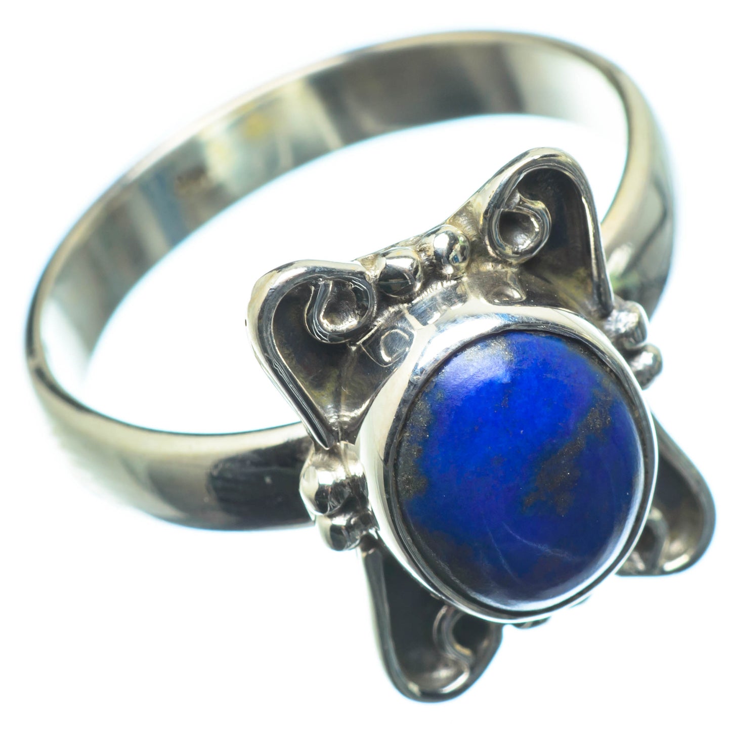 Lapis Lazuli Rings handcrafted by Ana Silver Co - RING25292