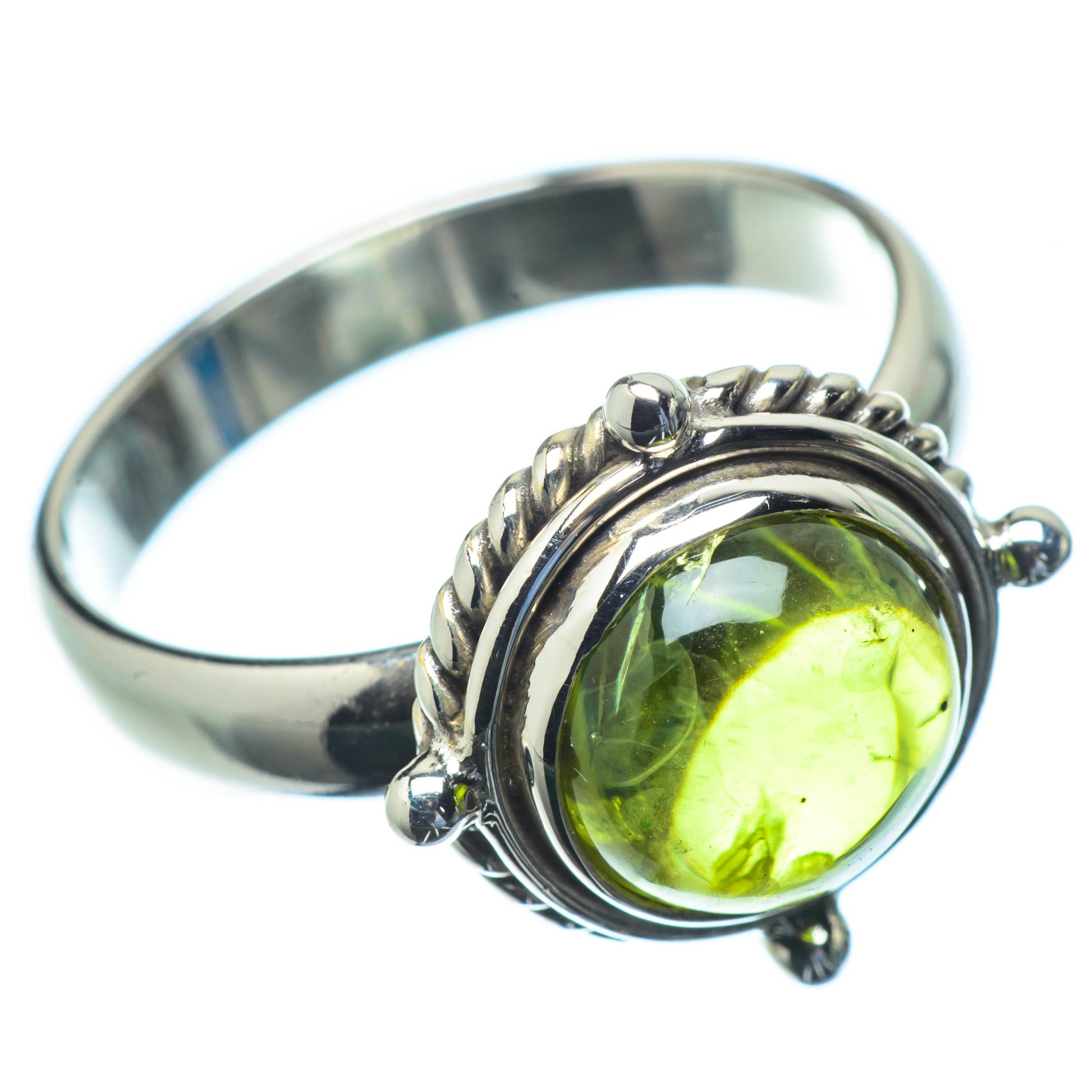 Peridot Rings handcrafted by Ana Silver Co - RING25491