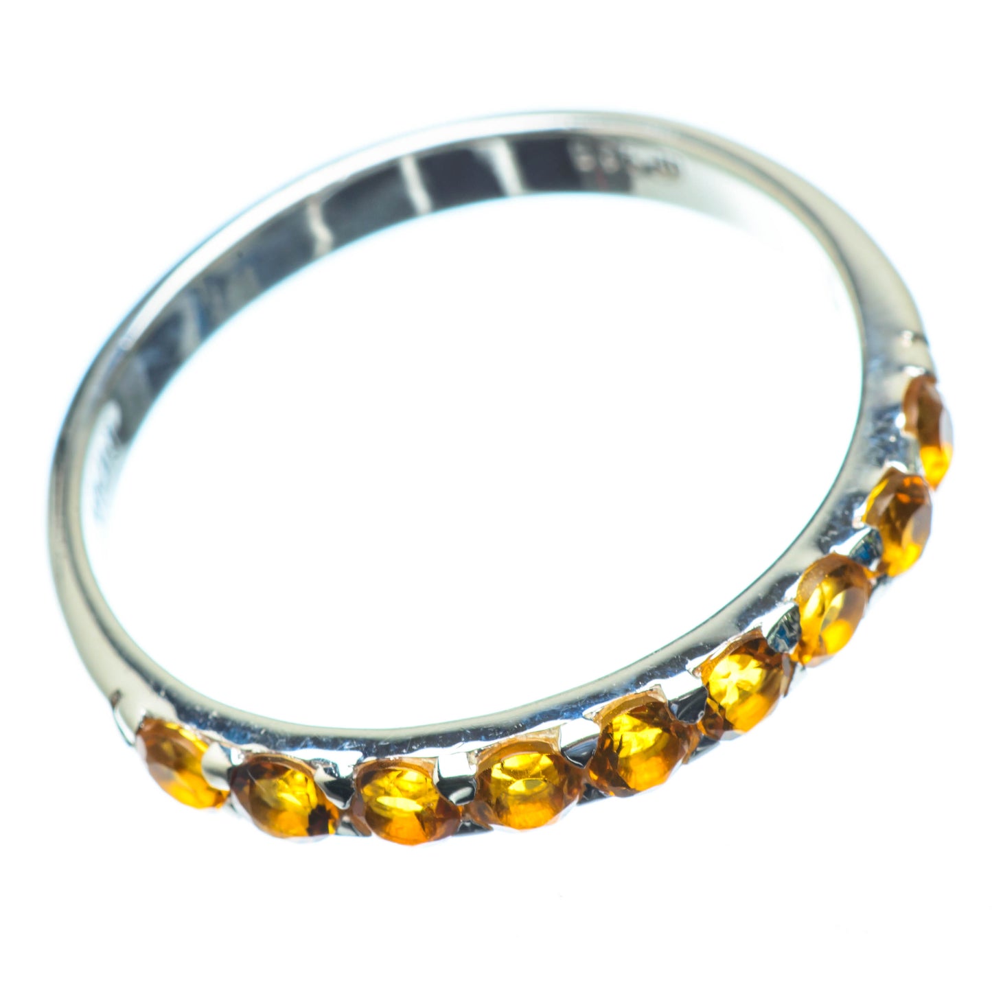 Citrine Rings handcrafted by Ana Silver Co - RING25527