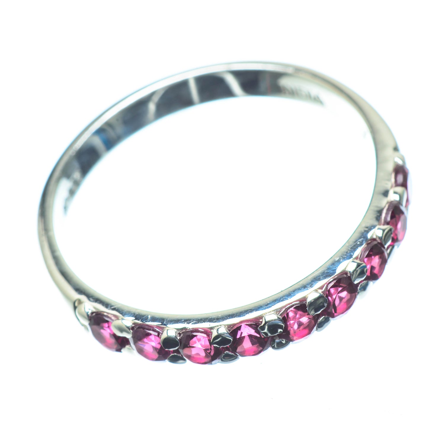 Pink Tourmaline Rings handcrafted by Ana Silver Co - RING25598