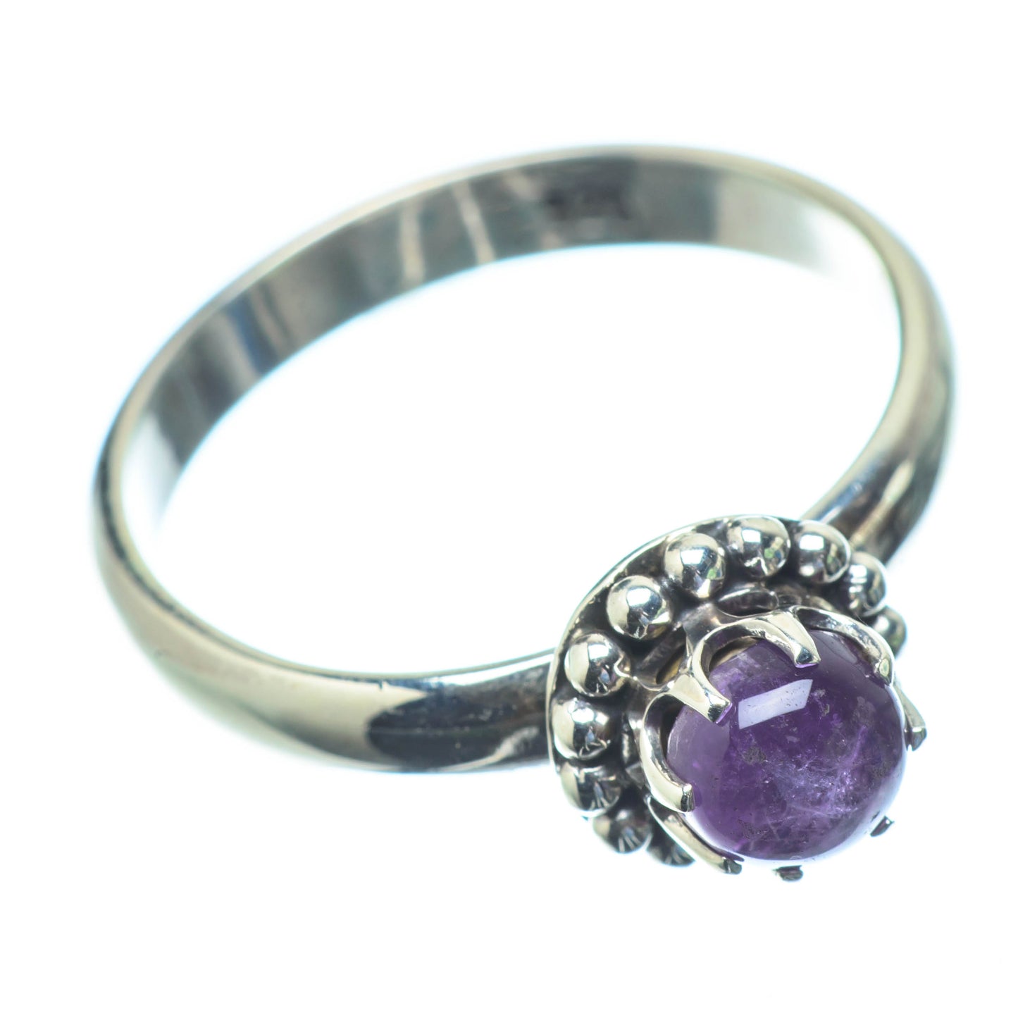 Amethyst Rings handcrafted by Ana Silver Co - RING25640
