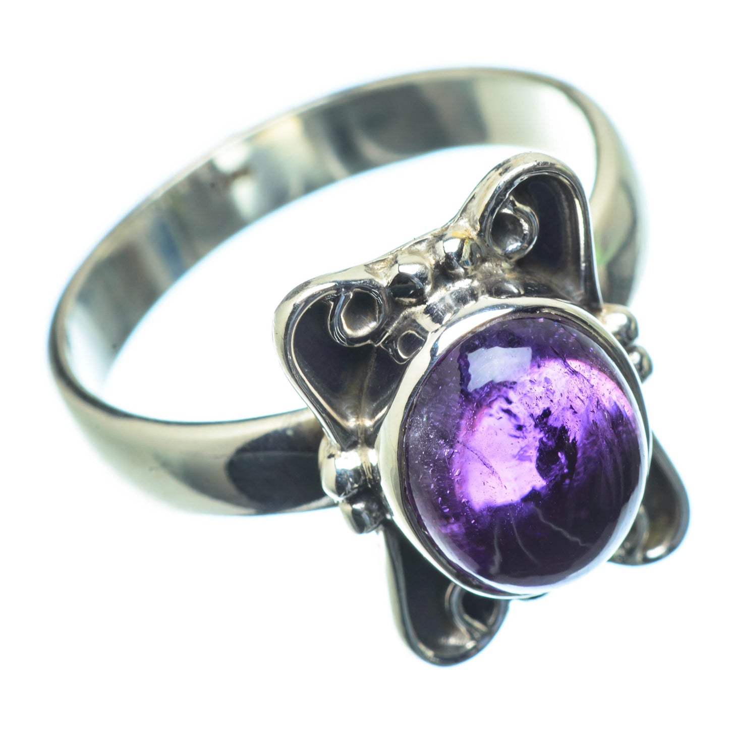 Amethyst Rings handcrafted by Ana Silver Co - RING25754