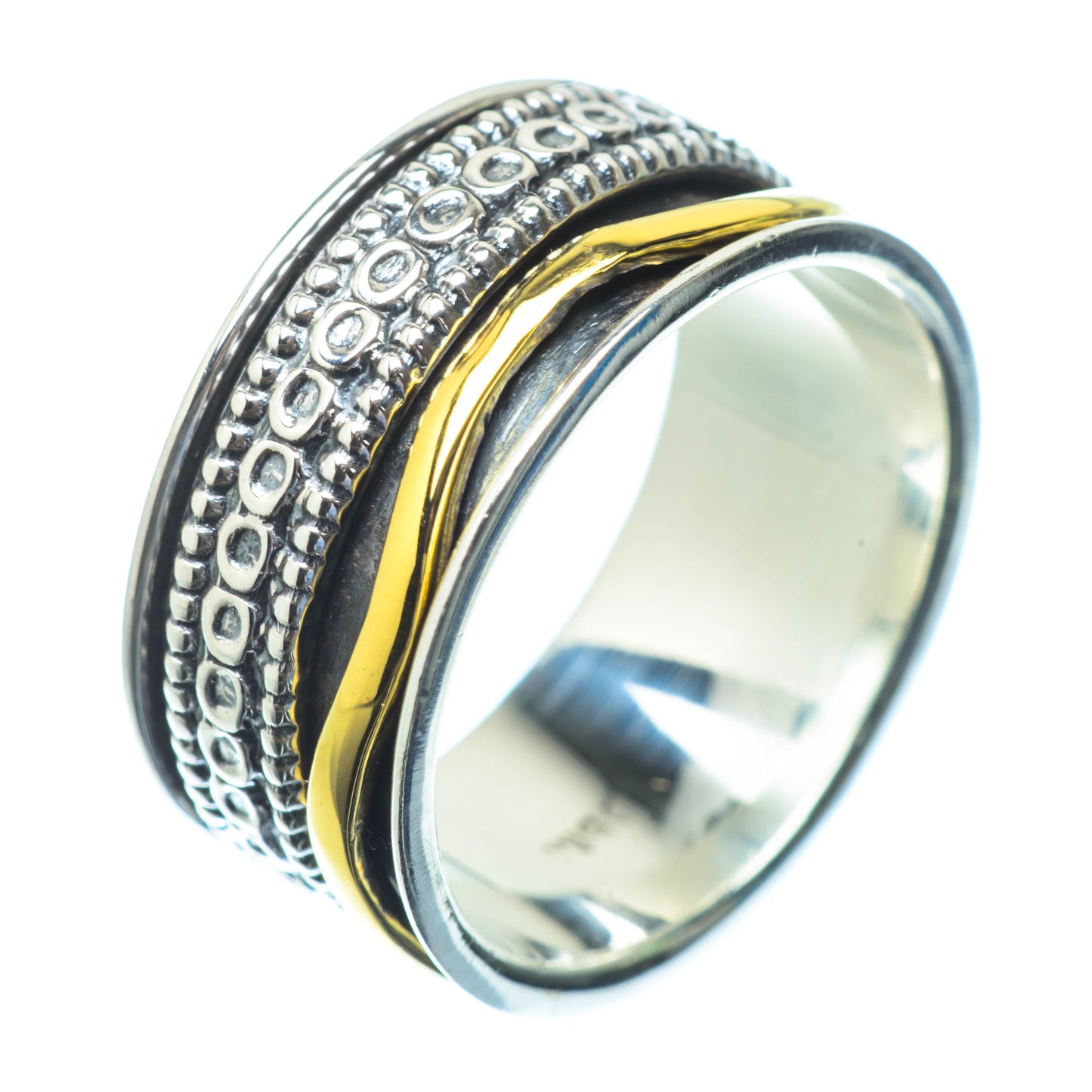 Meditation Spinner Rings handcrafted by Ana Silver Co - RING25792