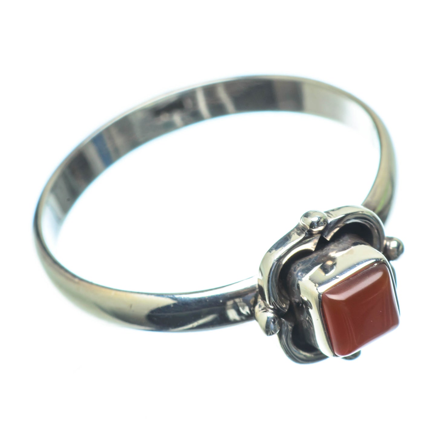 Red Onyx Rings handcrafted by Ana Silver Co - RING25845