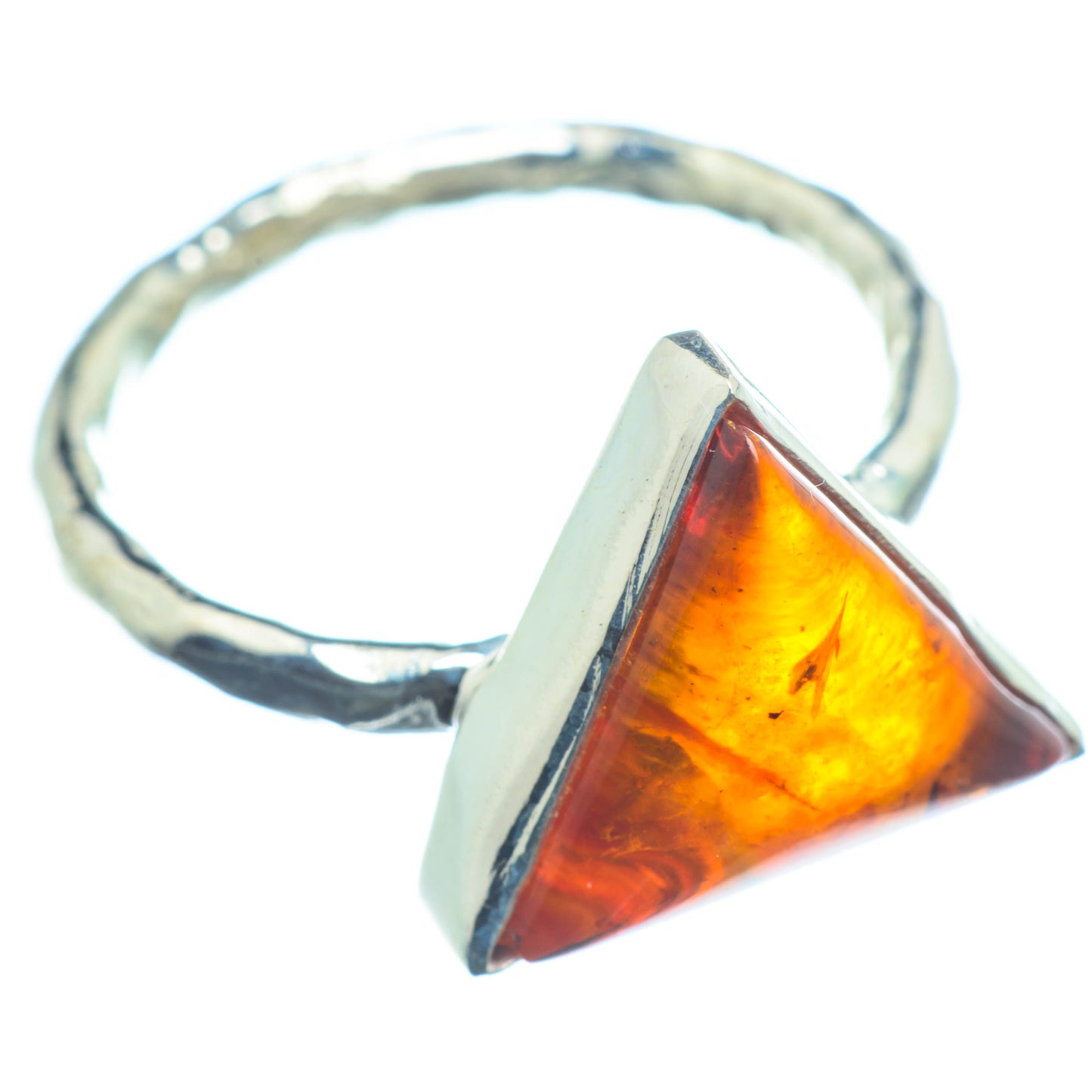 Baltic Amber Rings handcrafted by Ana Silver Co - RING26050
