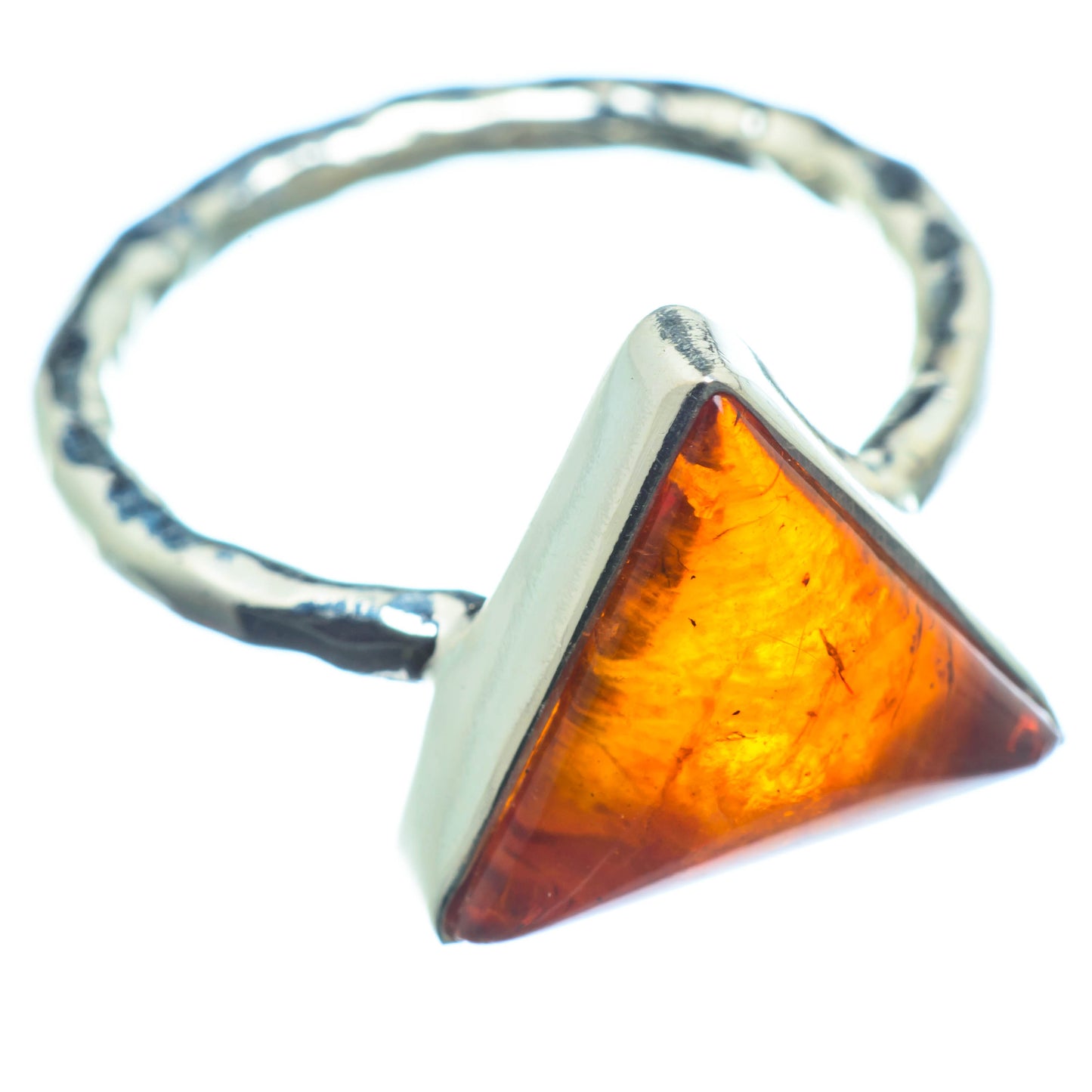 Baltic Amber Rings handcrafted by Ana Silver Co - RING26080