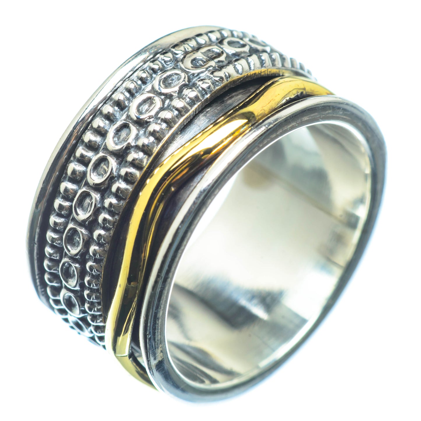 Meditation Spinner Rings handcrafted by Ana Silver Co - RING26143
