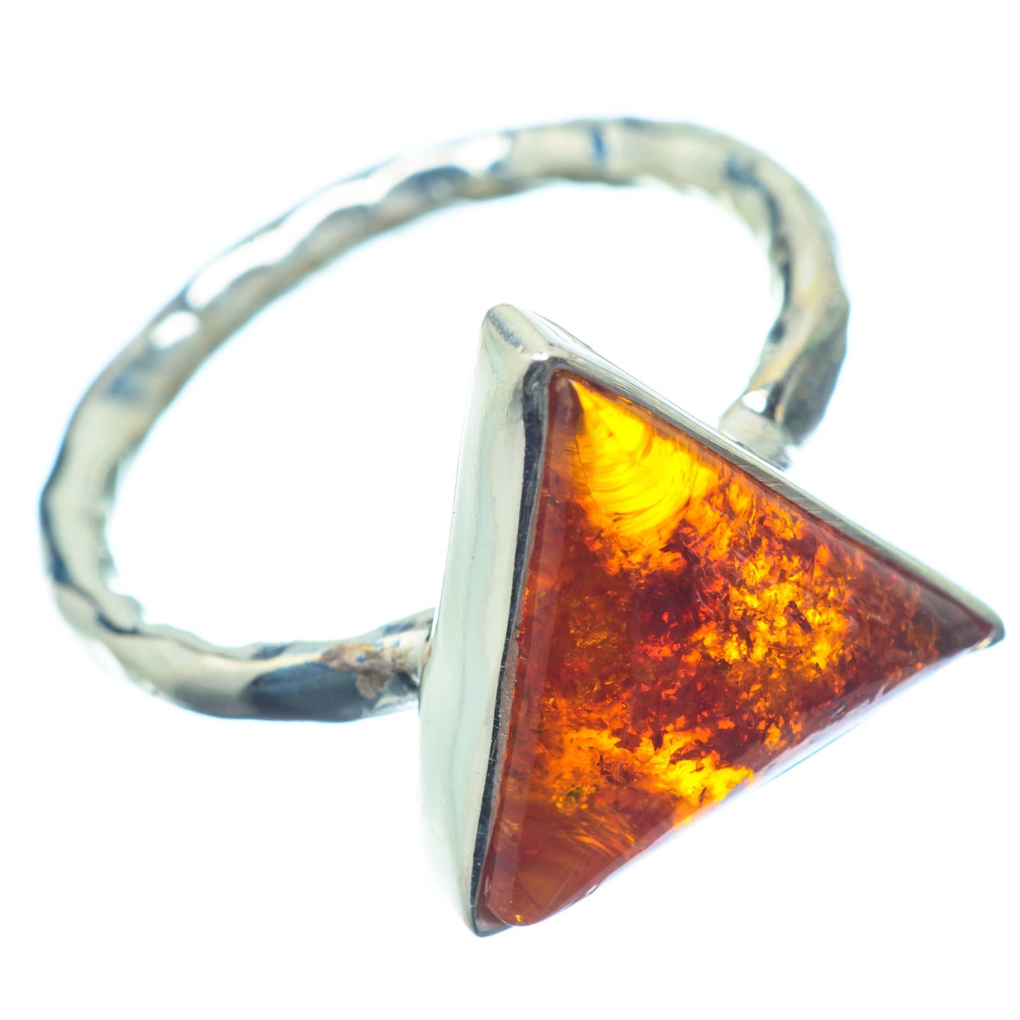 Baltic Amber Rings handcrafted by Ana Silver Co - RING26317