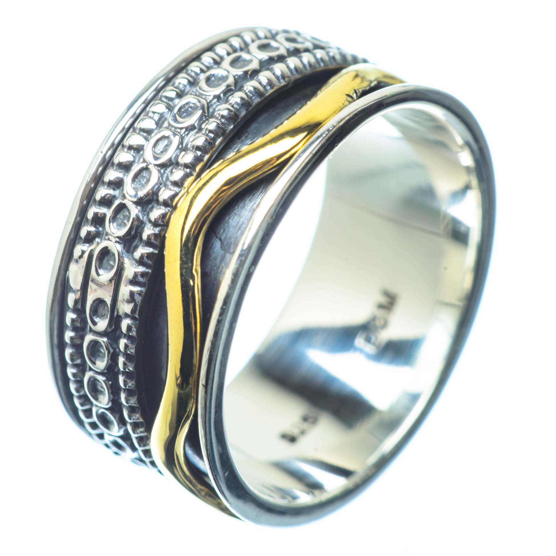 Meditation Spinner Rings handcrafted by Ana Silver Co - RING26322