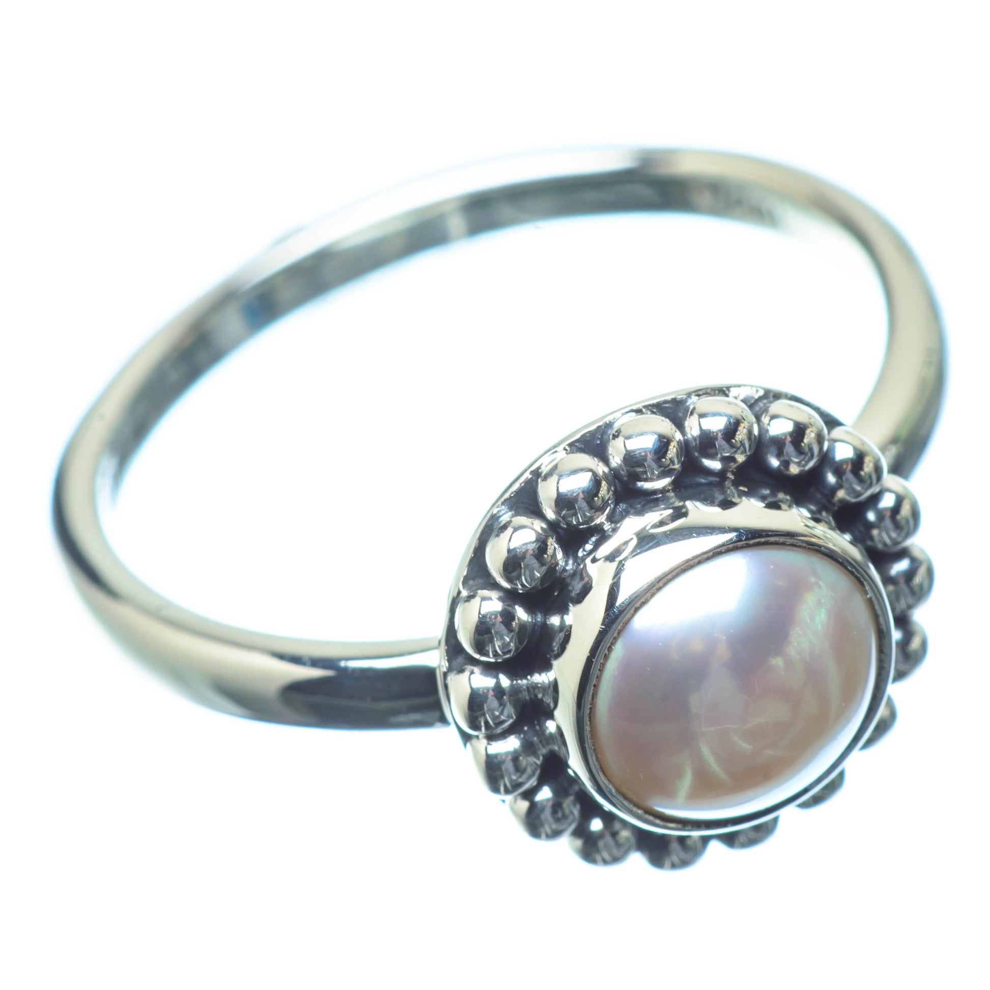 Cultured Pearl Rings handcrafted by Ana Silver Co - RING26326