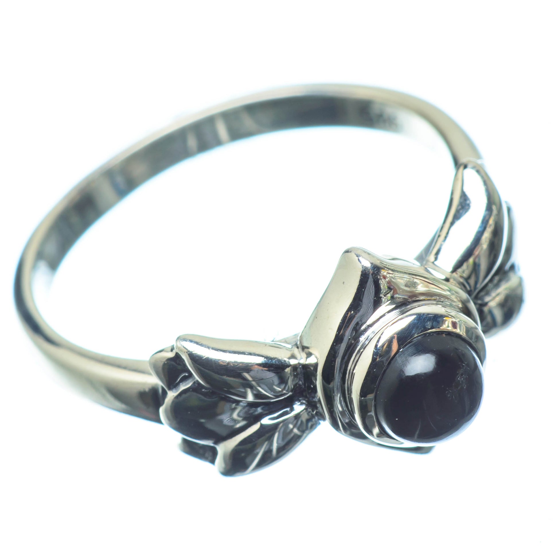 Black Onyx Rings handcrafted by Ana Silver Co - RING26365