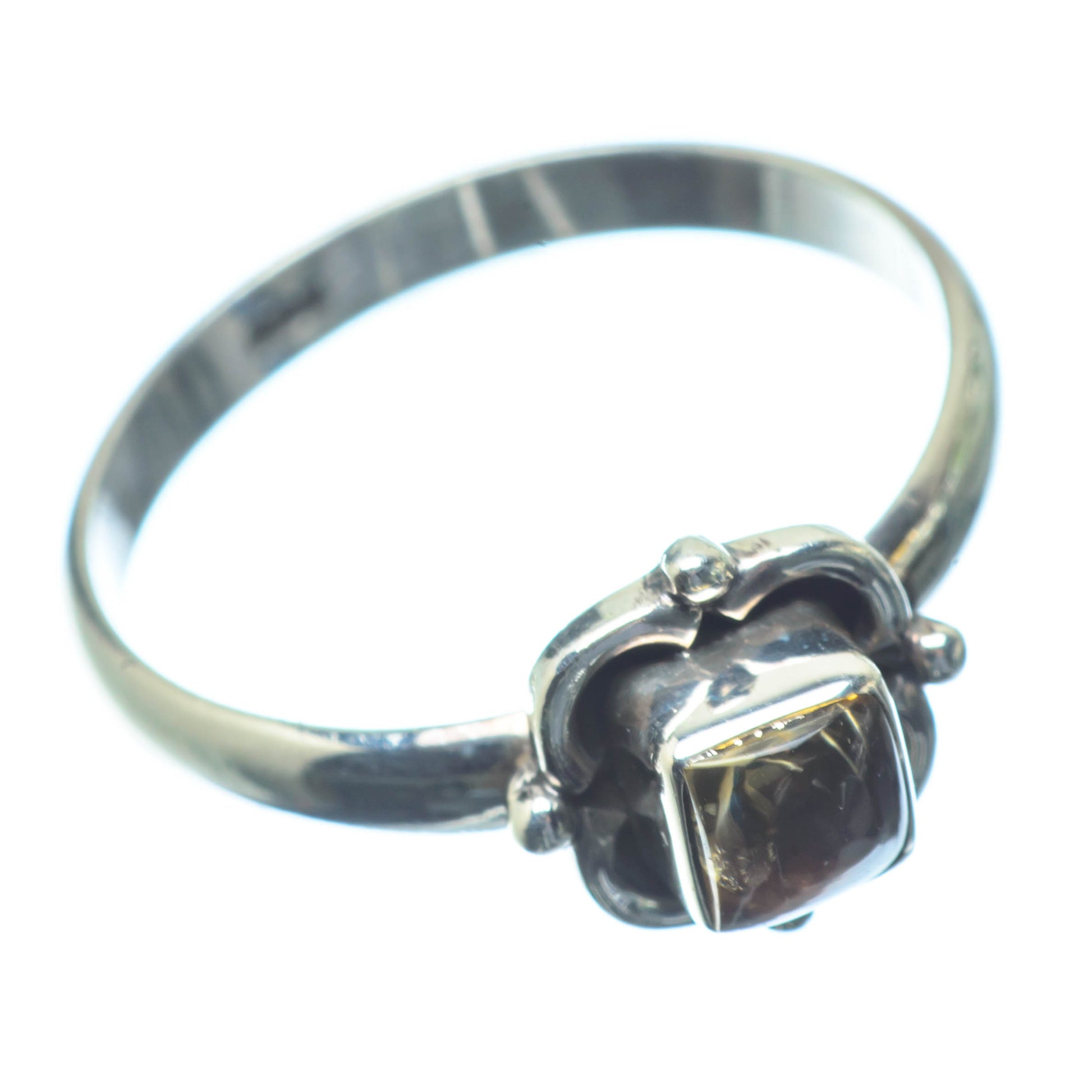 Smoky Quartz Rings handcrafted by Ana Silver Co - RING26427