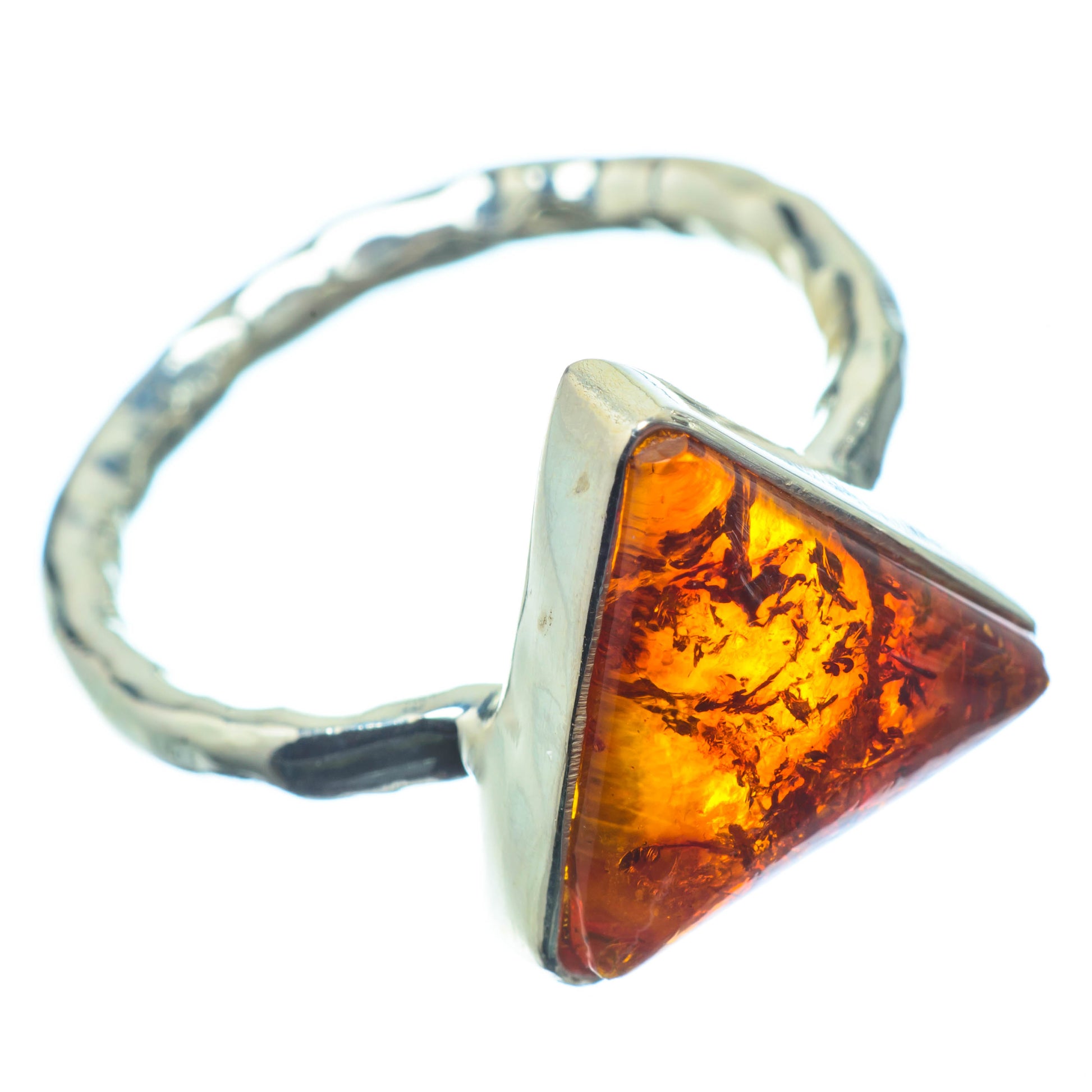 Baltic Amber Rings handcrafted by Ana Silver Co - RING26430