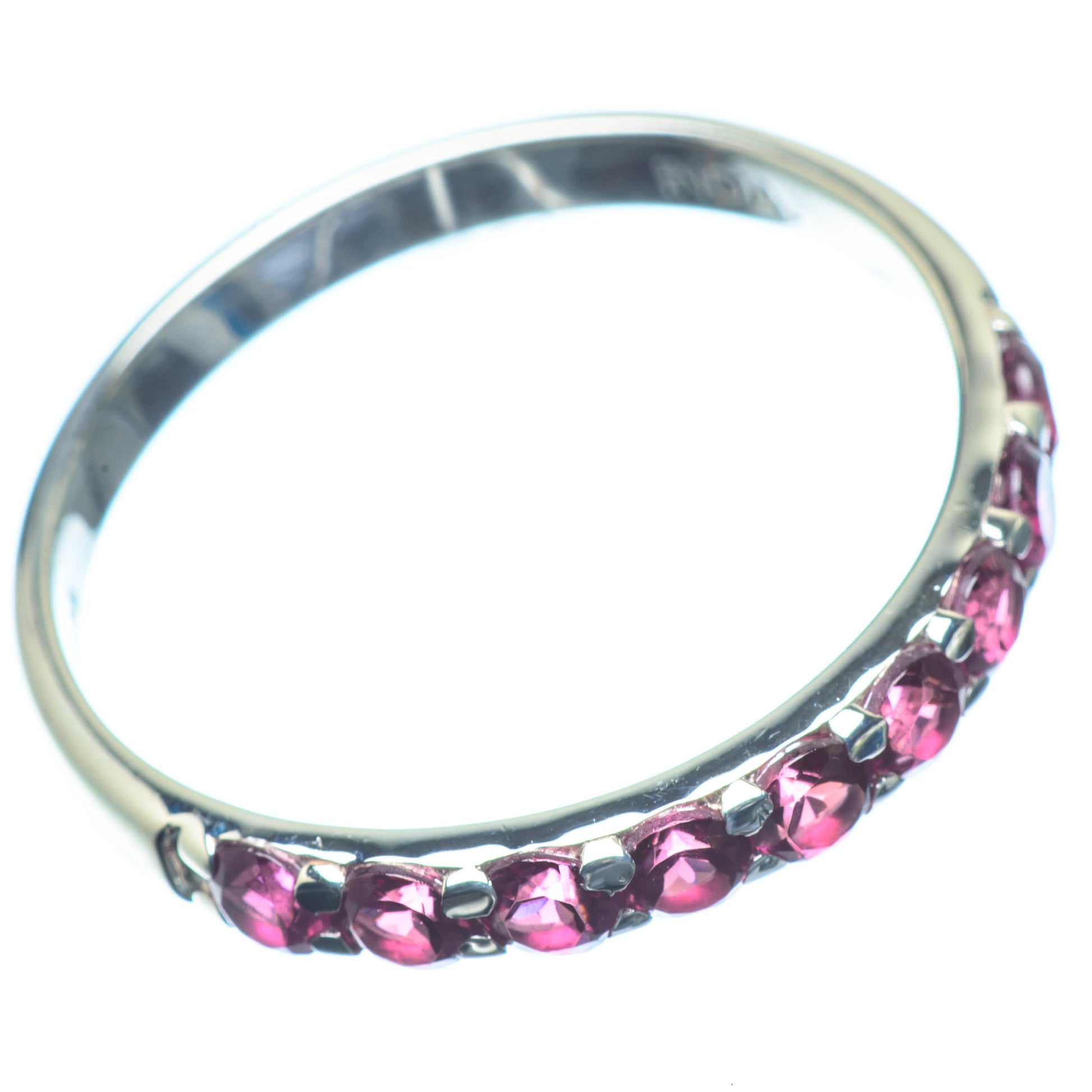 Pink Tourmaline Rings handcrafted by Ana Silver Co - RING26505